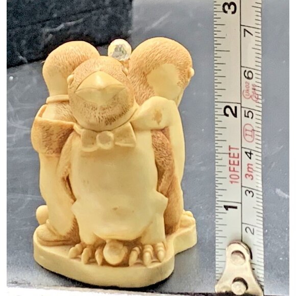 Harmony Kingdom Unexpected Arrival Penguins Trinket Box, Altered? Swarovski? - Picture 12 of 12